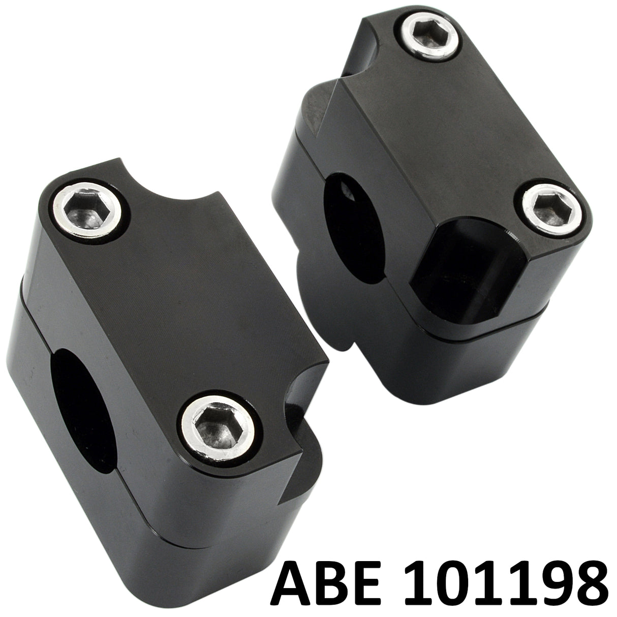 Coppia di Cavallotti Omologati ABE 101198 +22 mm Per Manubri Con Diametro 22 mm