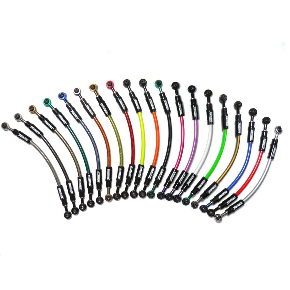 Kit Tubi Freno Accossato Per Moto HONDA CBR RR R SP 1000 (2020-2024)/CBR RR R SP ANNIVERSARIO 1000 (2022-2023) - Layout S, N° Tubi: 5