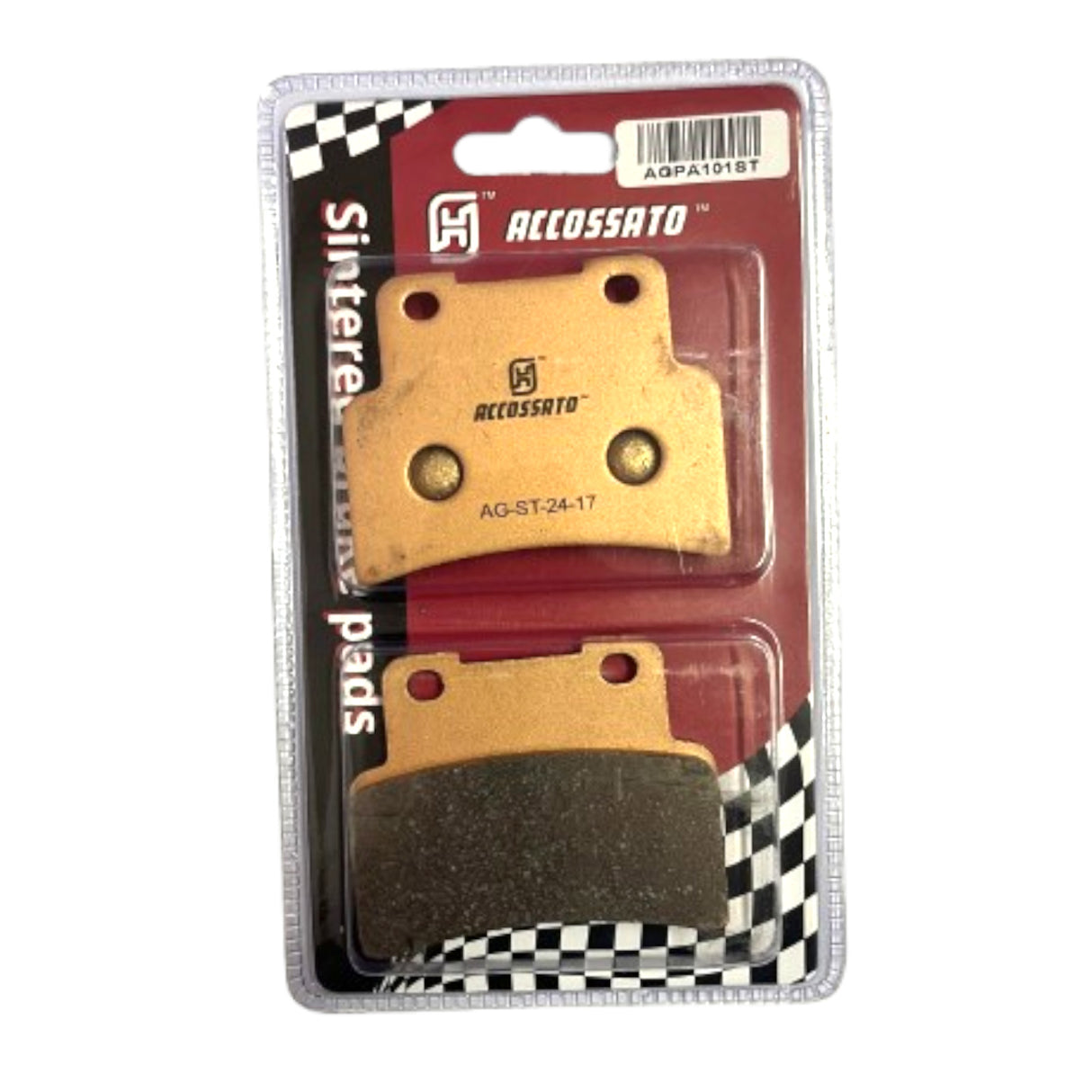 Pastiglie freno per Aprilia, Yamaha marca Accossato codice AGPA101
