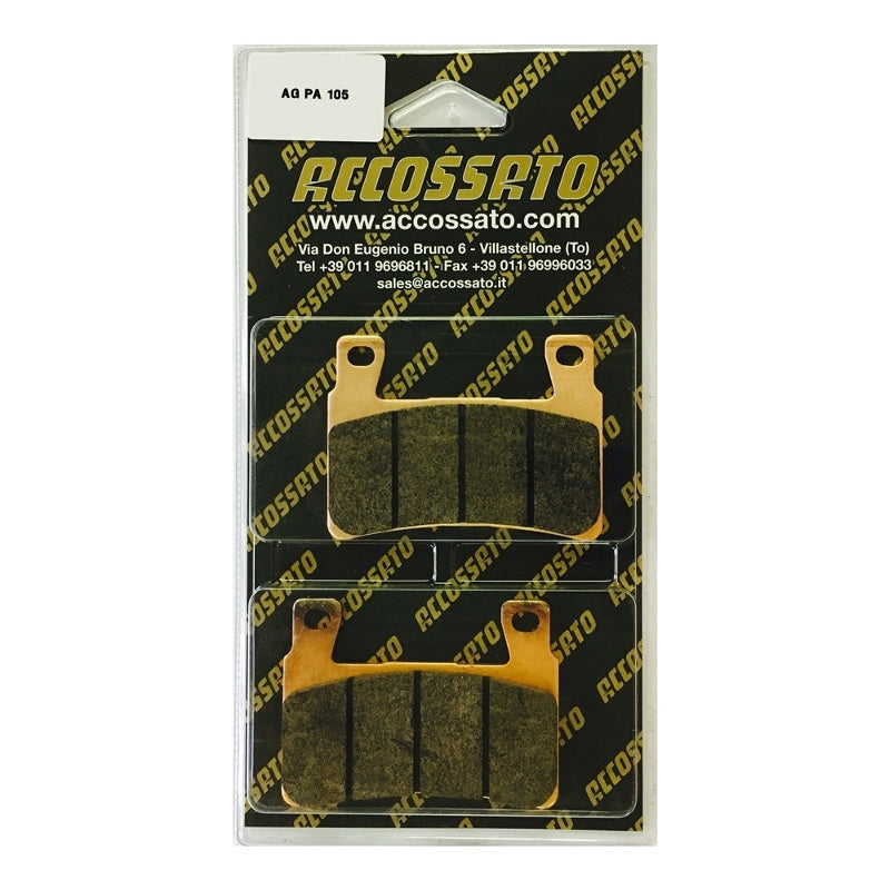 Pastiglie freno per Honda marca Accossato codice AGPA105