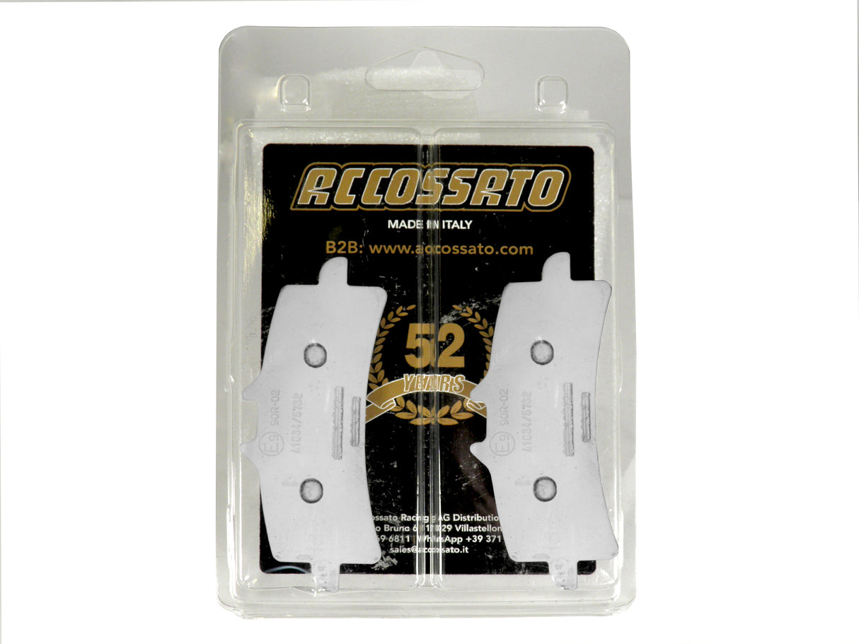 Pastiglie freno per Aprilia, Benelli, Ducati, Honda, Kawasaki, KTM, Suzuki marca Accossato codice AGPA106