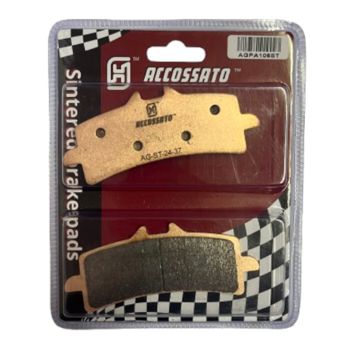 Pastiglie freno per Aprilia, Benelli, Ducati, Honda, Kawasaki, KTM, Suzuki marca Accossato codice AGPA106