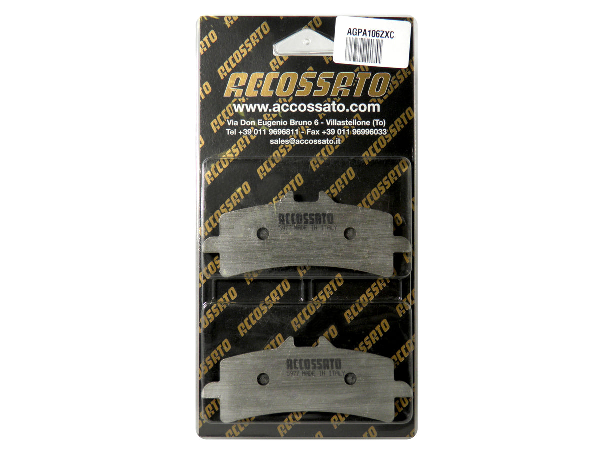 Pastiglie freno per Aprilia, Benelli, Ducati, Honda, Kawasaki, KTM, Suzuki marca Accossato codice AGPA106