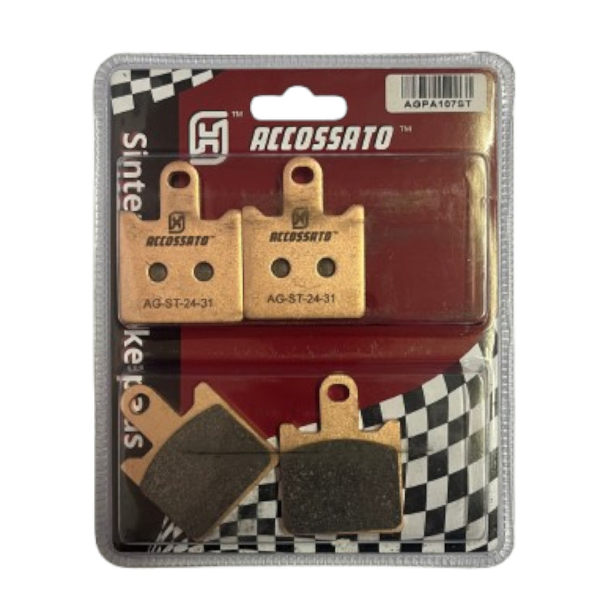 Pastiglie freno per Kawasaki, Suzuki marca Accossato codice AGPA107