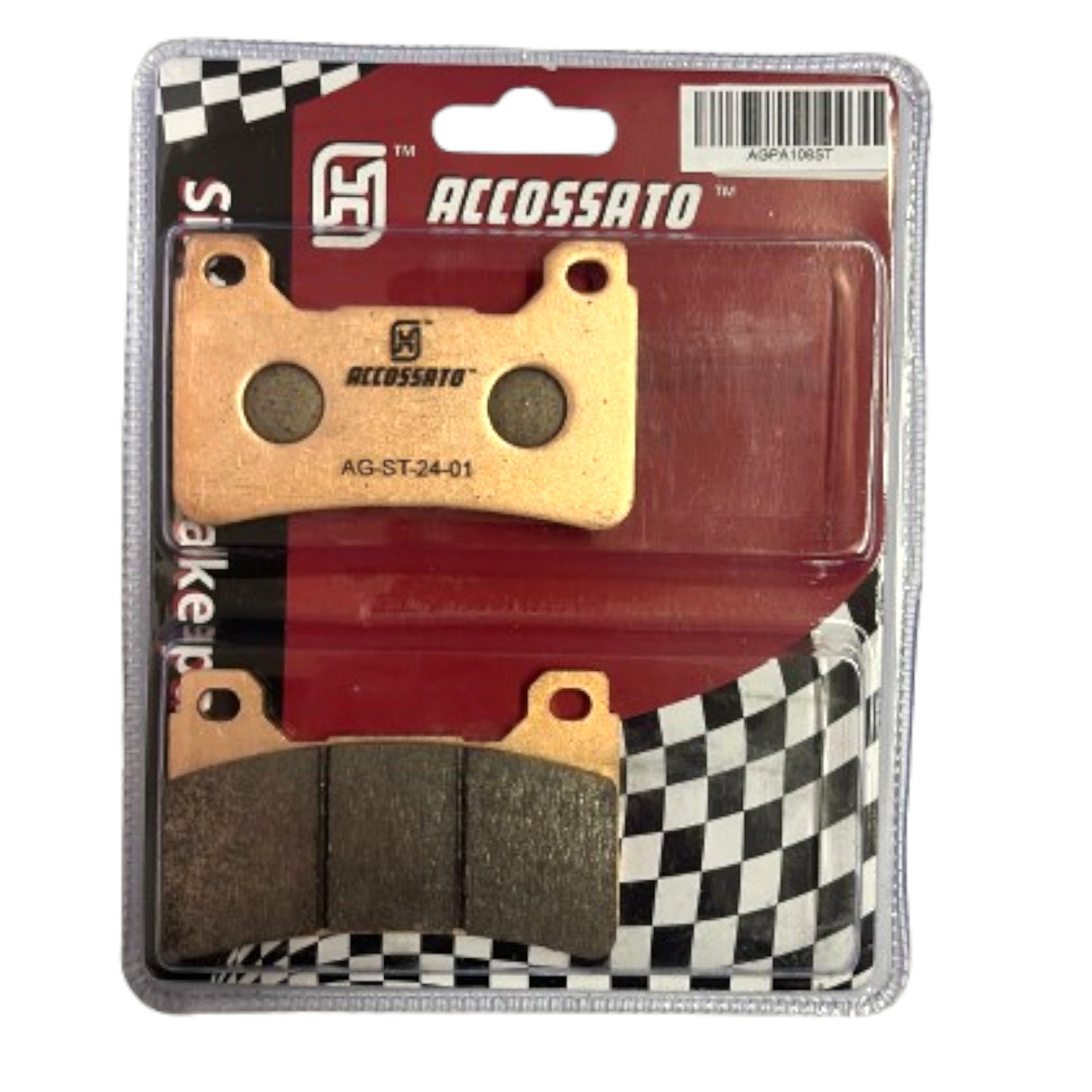 Pastiglie freno per Honda marca Accossato codice AGPA108