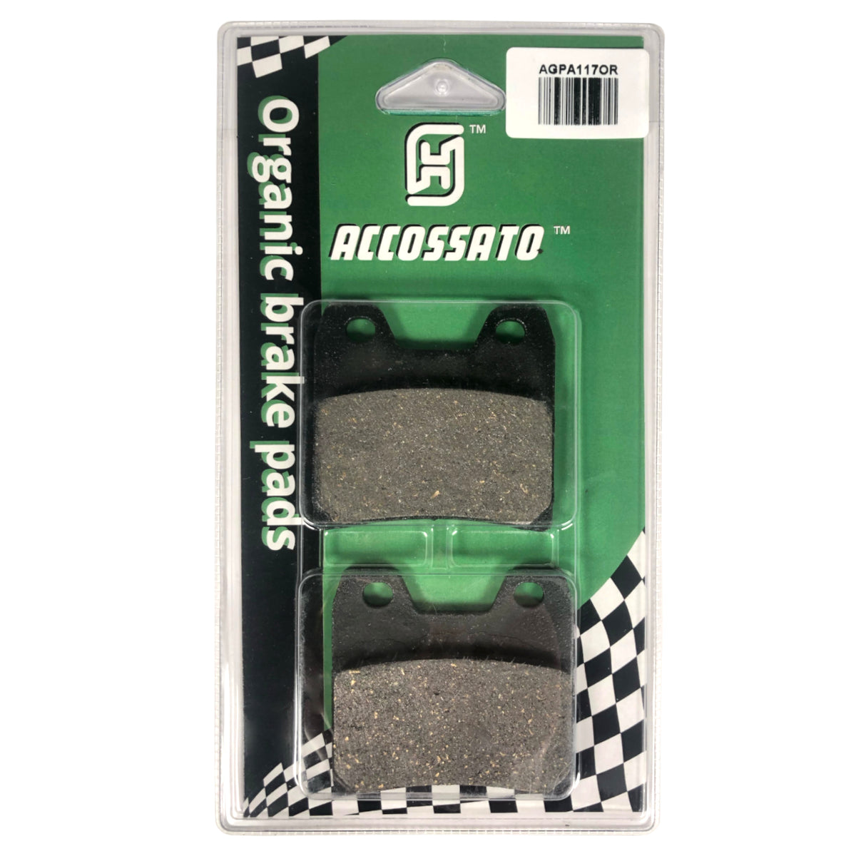 Pastiglie freno per Yamaha marca Accossato codice AGPA117