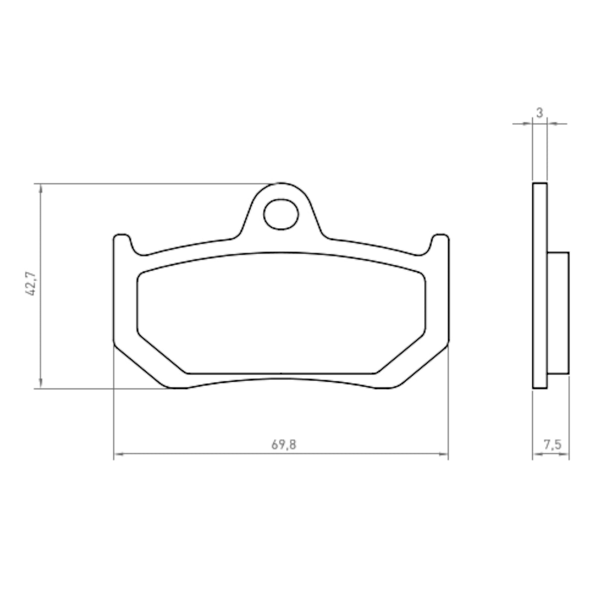 Pastiglie freno per MV Agusta marca Accossato codice AGPA118