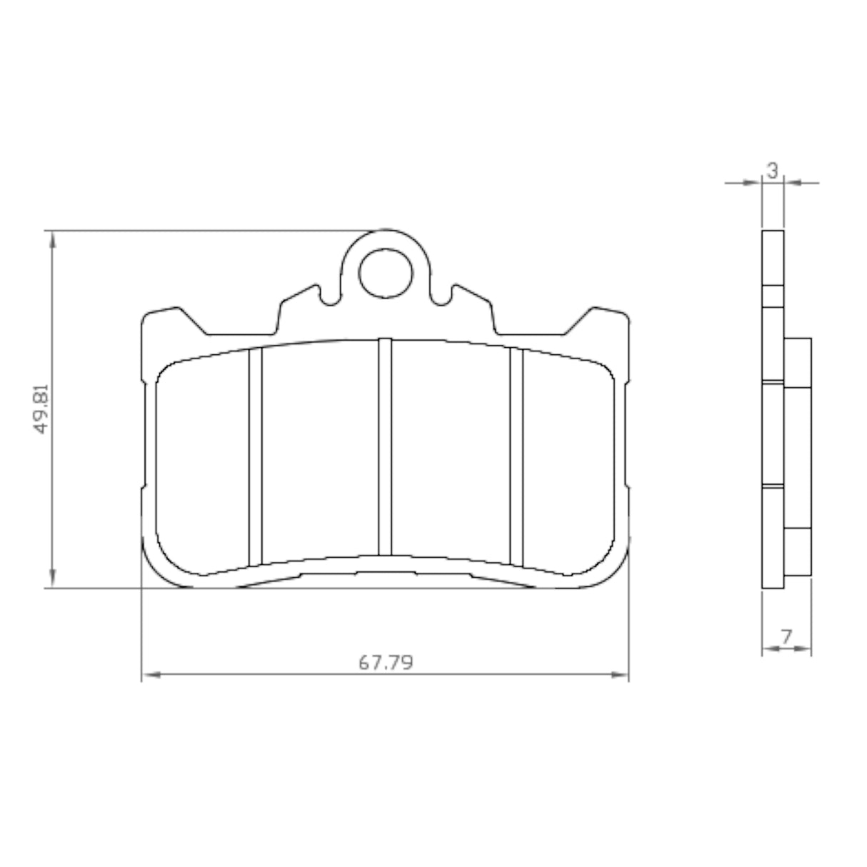 Pastiglie freno per Honda marca Accossato codice AGPA120