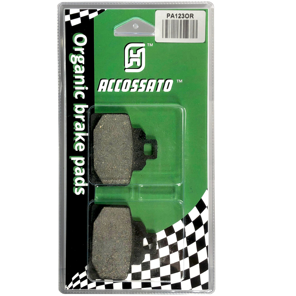 Pastiglie freno per PIAGGIO X8/X9/BEVERLY, VESPA GTS, marca Accossato codice AGPA123