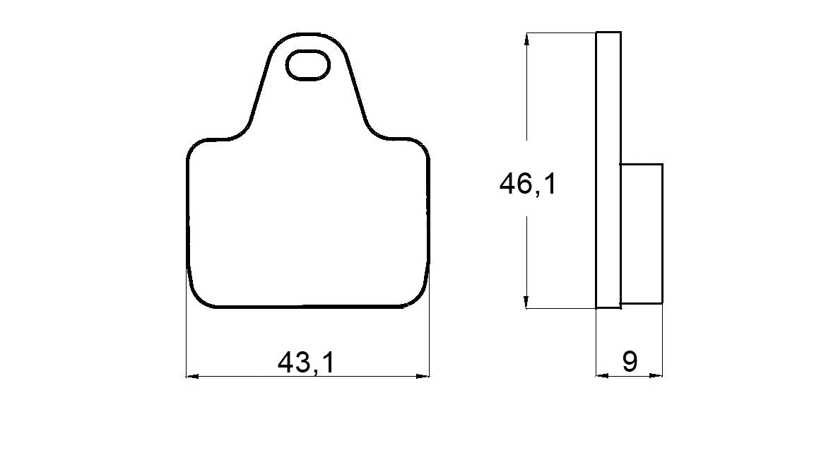 Pastiglie freno per A.P Racing Calipers, Accossato, Brembo Racing Calipers, PVM marca Accossato codice AGPA134