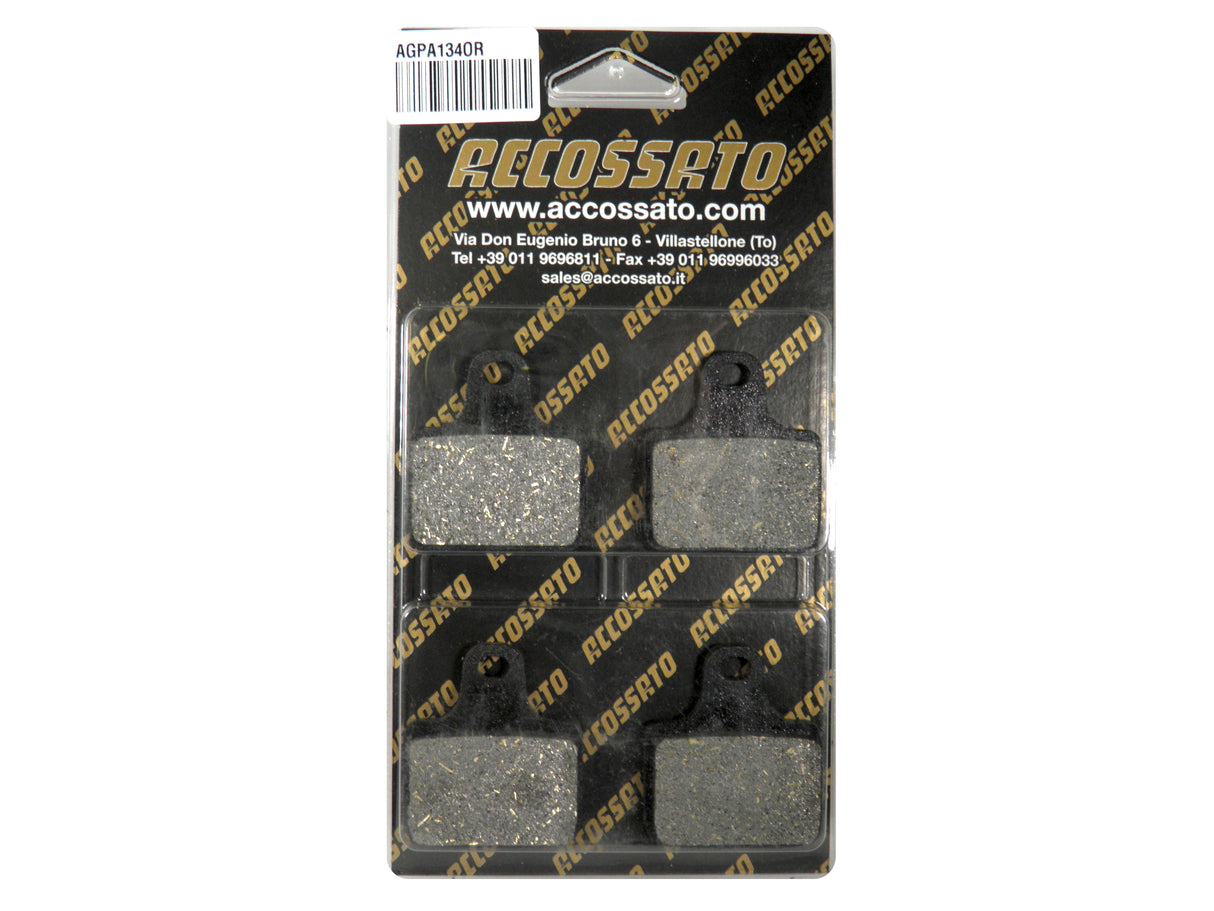 Pastiglie freno per A.P Racing Calipers, Accossato, Brembo Racing Calipers, PVM marca Accossato codice AGPA134