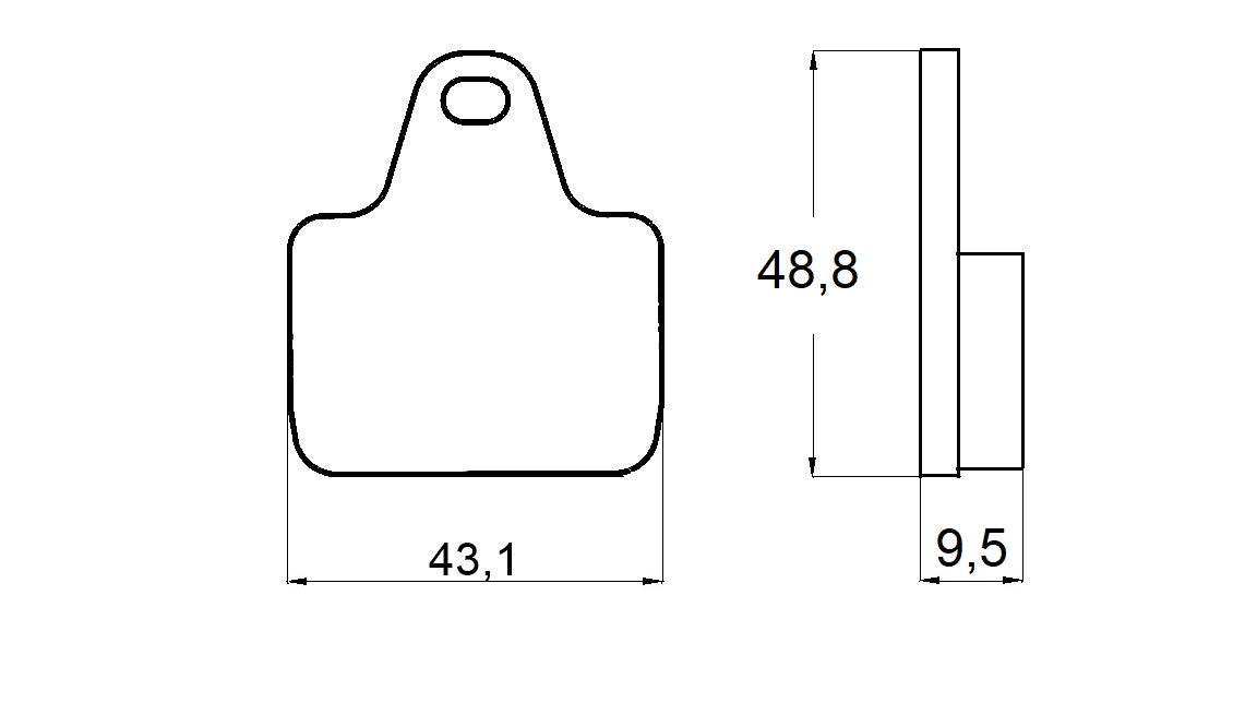 Pastiglie freno per A.P Racing Calipers, Accossato, Brembo Racing Calipers, PVM marca Accossato codice AGPA134