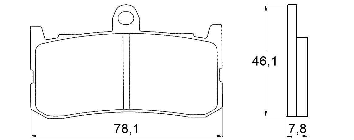 Pastiglie freno per Triumph marca Accossato codice AGPA138