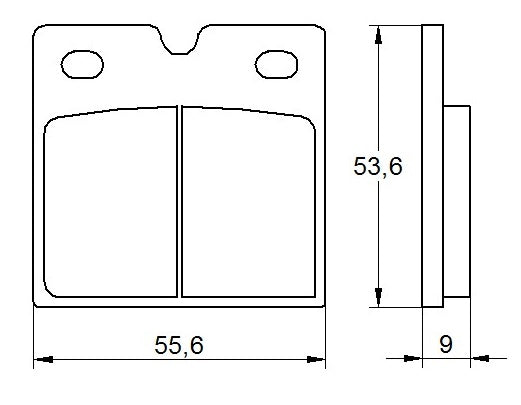 Pastiglie freno per Aprilia, Benelli, Ducati marca Accossato codice AGPA141