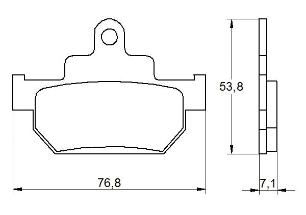 Pastiglie freno per Suzuki marca Accossato codice AGPA163