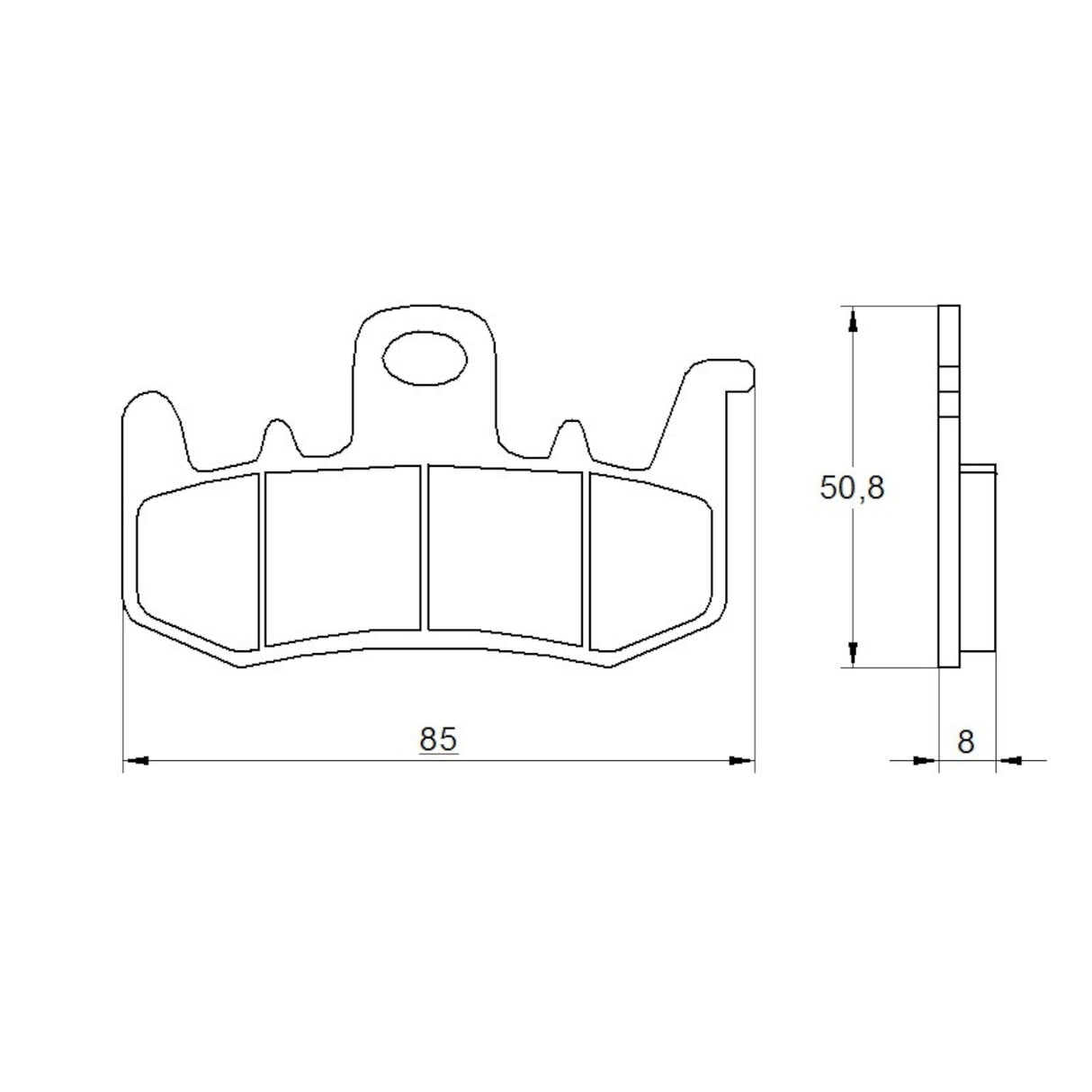 Pastiglie freno per Aprilia, Benelli, Ducati, Harley Davidson, Kawasaki marca Accossato codice AGPA177