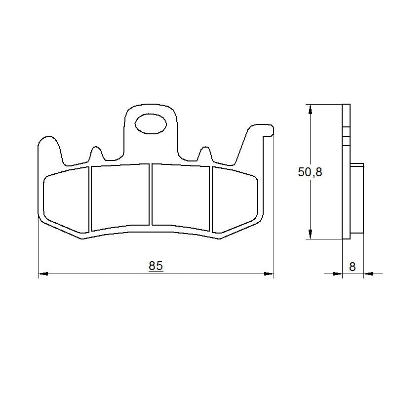 Pastiglie freno per Aprilia, Benelli, Ducati, Harley Davidson, Kawasaki marca Accossato codice AGPA177