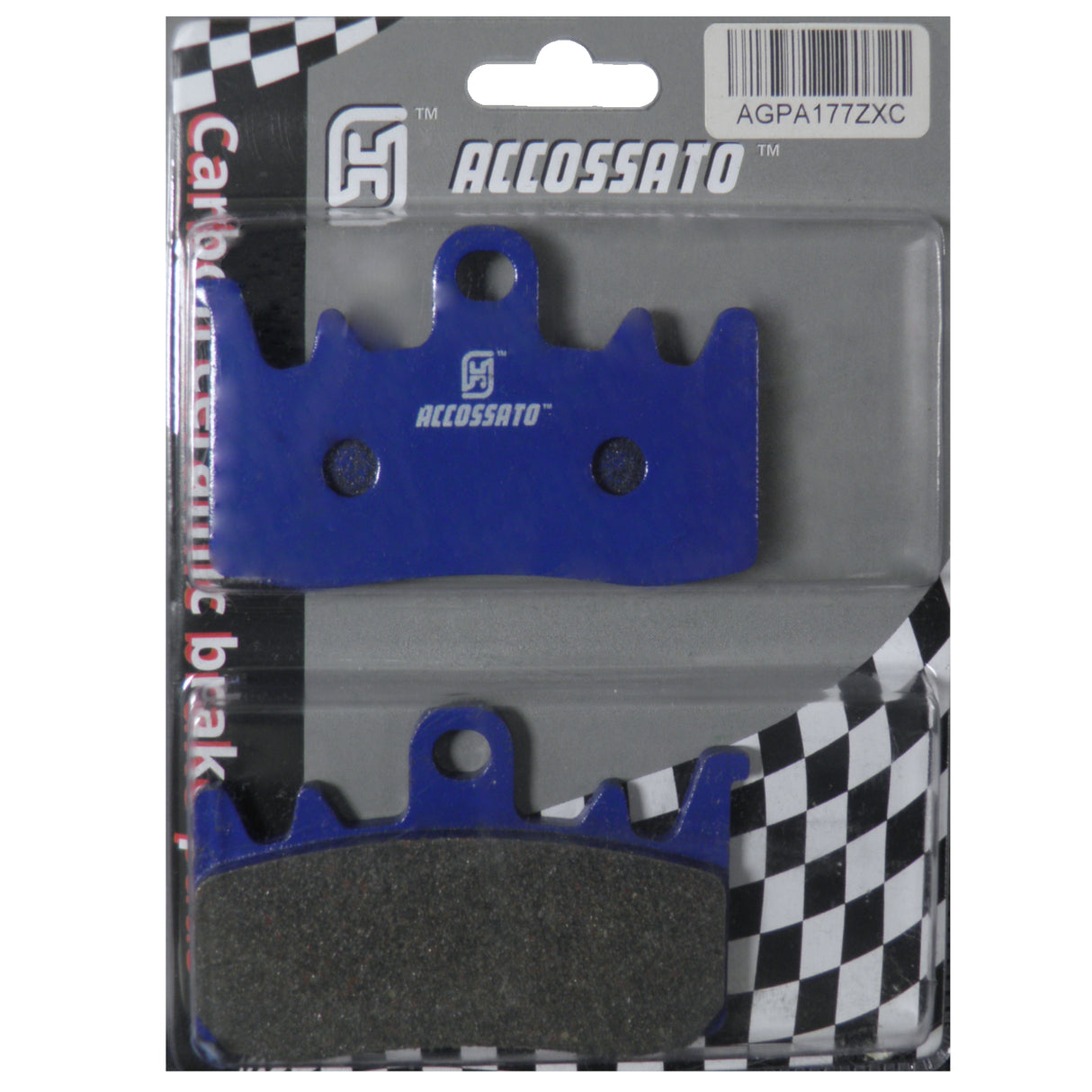 Pastiglie freno per Aprilia, Benelli, Ducati, Harley Davidson, Kawasaki marca Accossato codice AGPA177