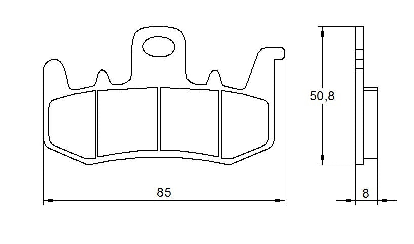Pastiglie freno per Aprilia, Benelli, Ducati, Harley Davidson, Kawasaki marca Accossato codice AGPA177