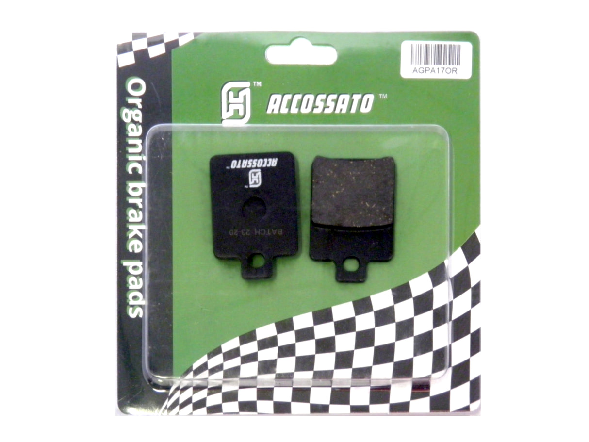 Pastiglie freno per Piaggio marca Accossato codice AGPA17