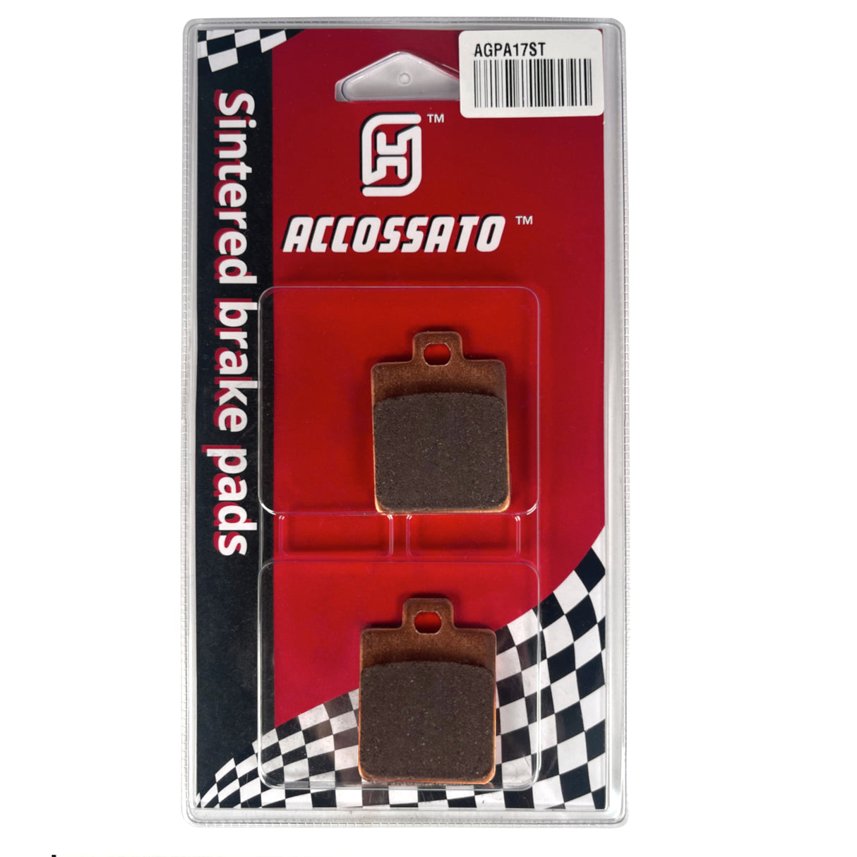 Pastiglie freno per Piaggio marca Accossato codice AGPA17