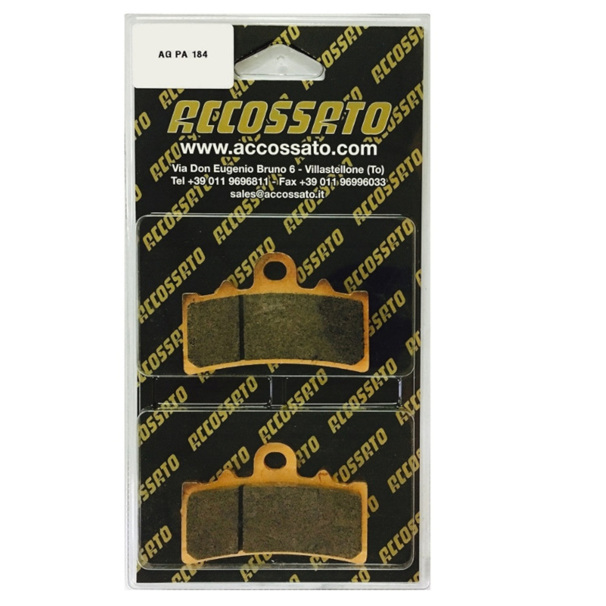 Pastiglie freno per KTM marca Accossato codice AGPA184