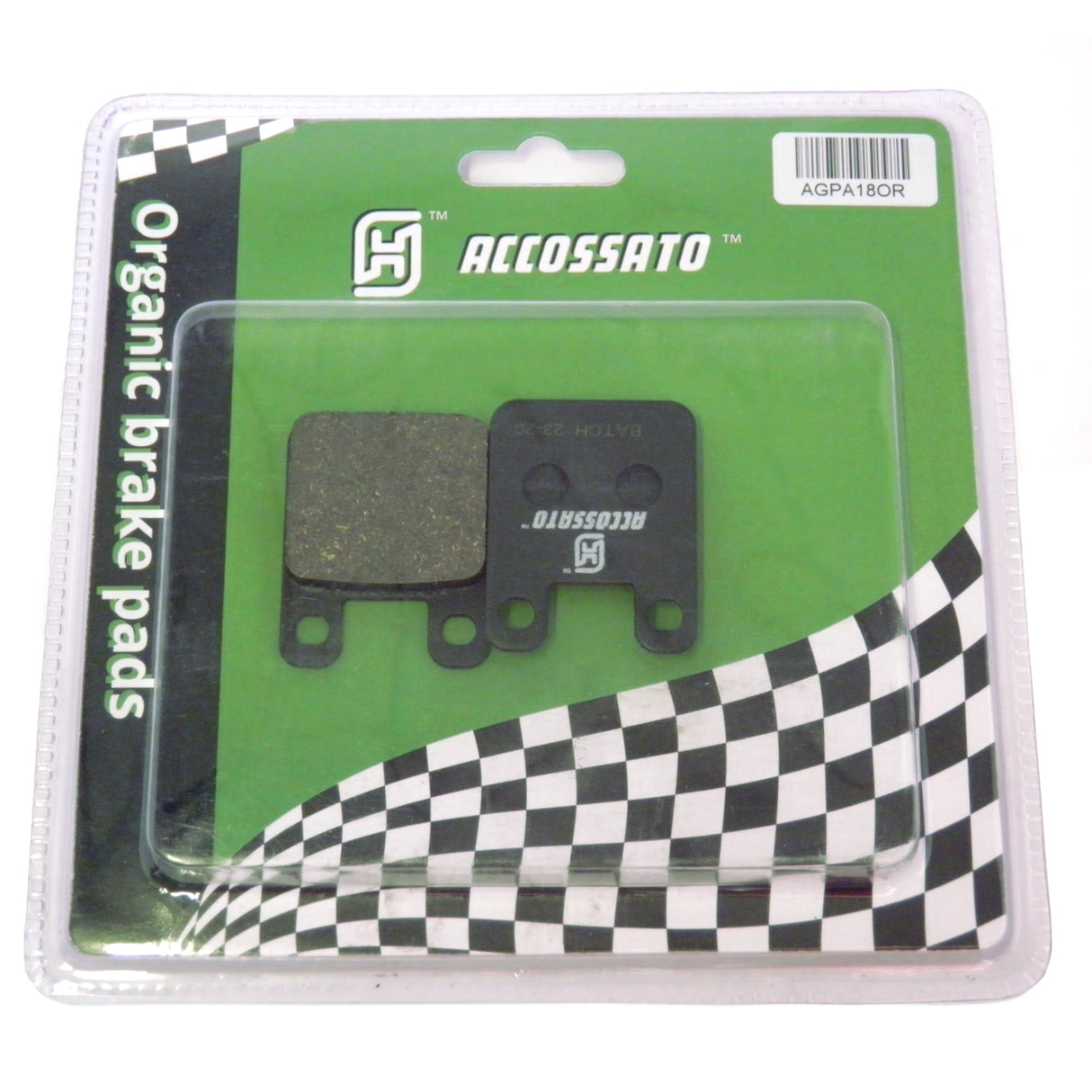 Pastiglie freno per Aprilia, Yamaha marca Accossato codice AGPA18