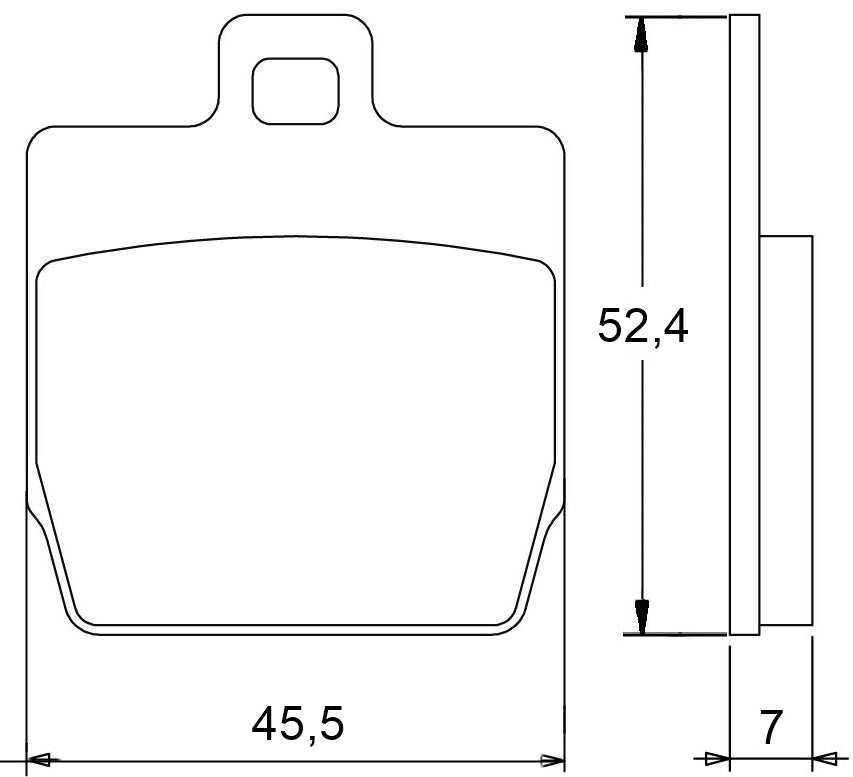 Pastiglie freno per Yamaha marca Accossato codice AGPA19