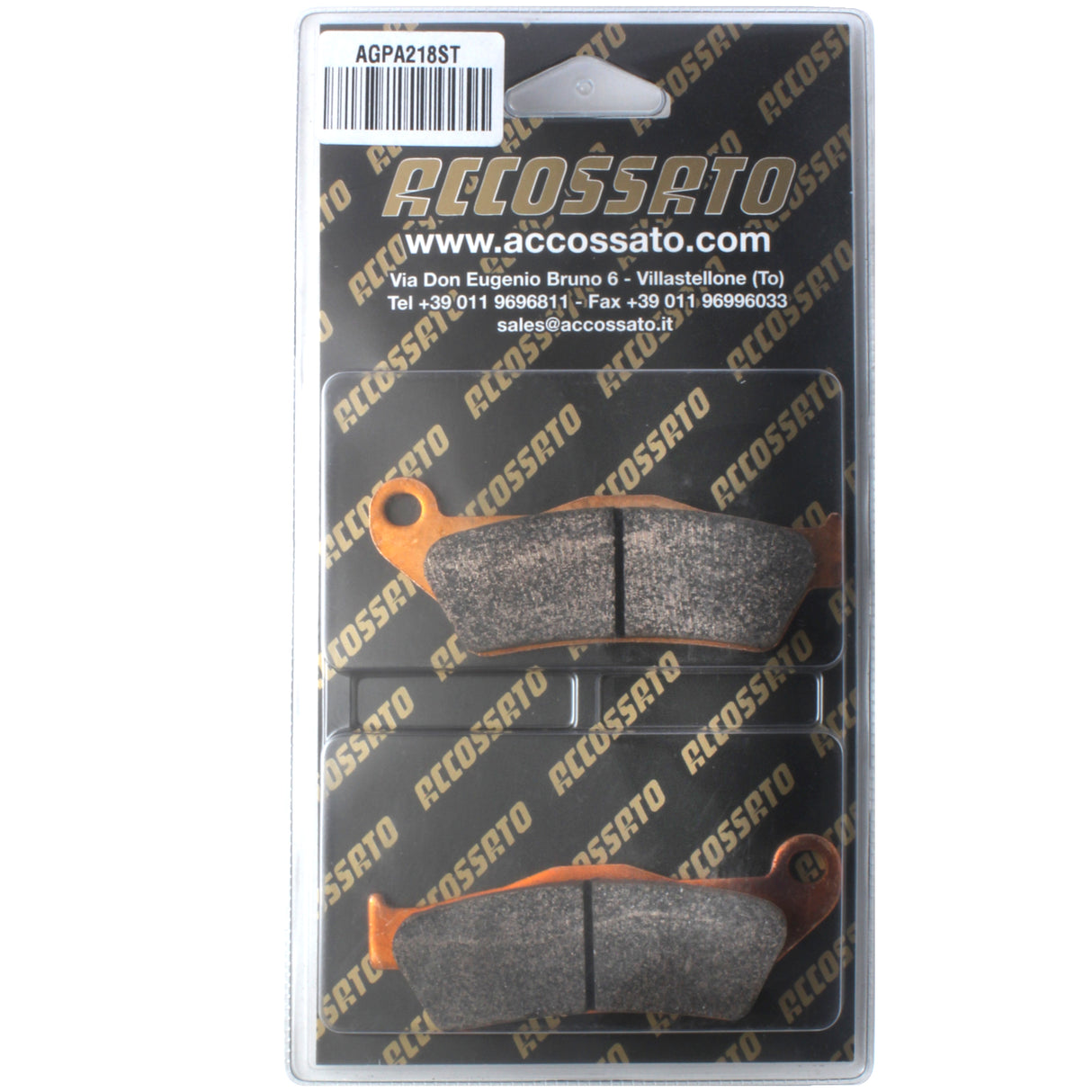 Pastiglie freno per Harley Davidson marca Accossato codice AGPA218