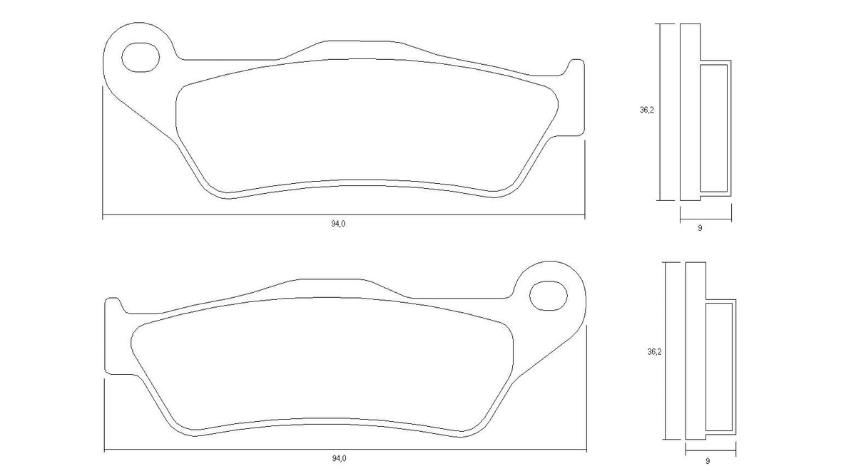 Pastiglie freno per Harley Davidson marca Accossato codice AGPA218