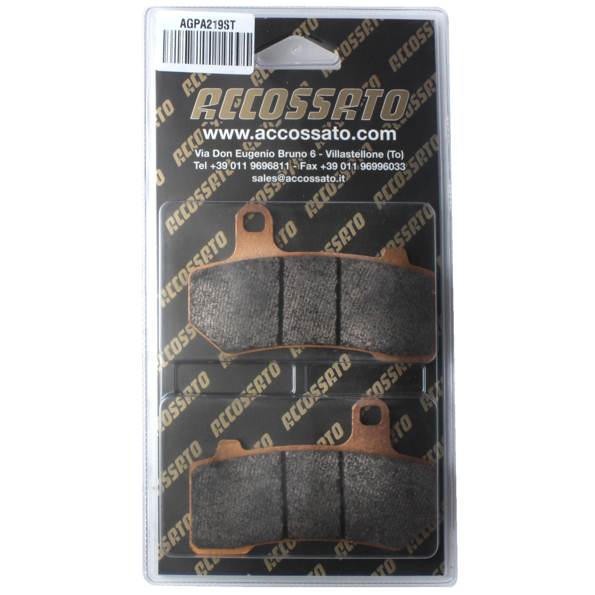 Pastiglie freno per Harley Davidson marca Accossato codice AGPA219