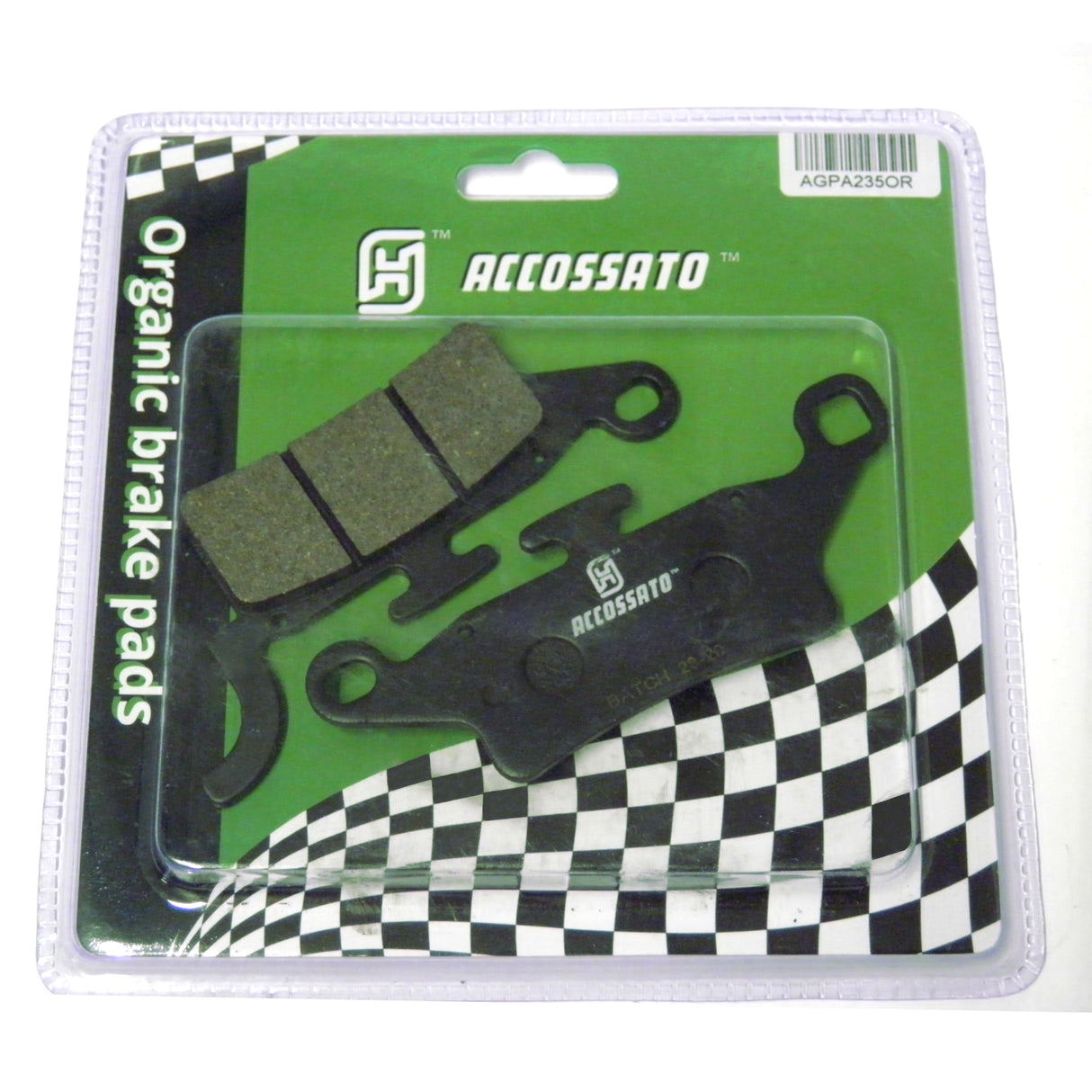 Pastiglie freno per Yamaha marca Accossato codice AGPA235