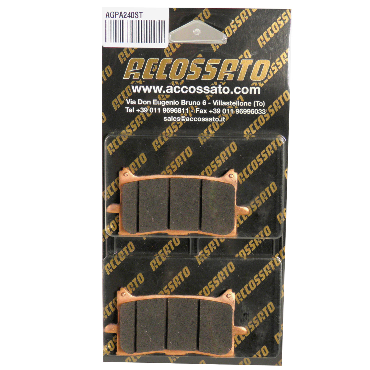 Pastiglie freno per Honda marca Accossato codice AGPA240