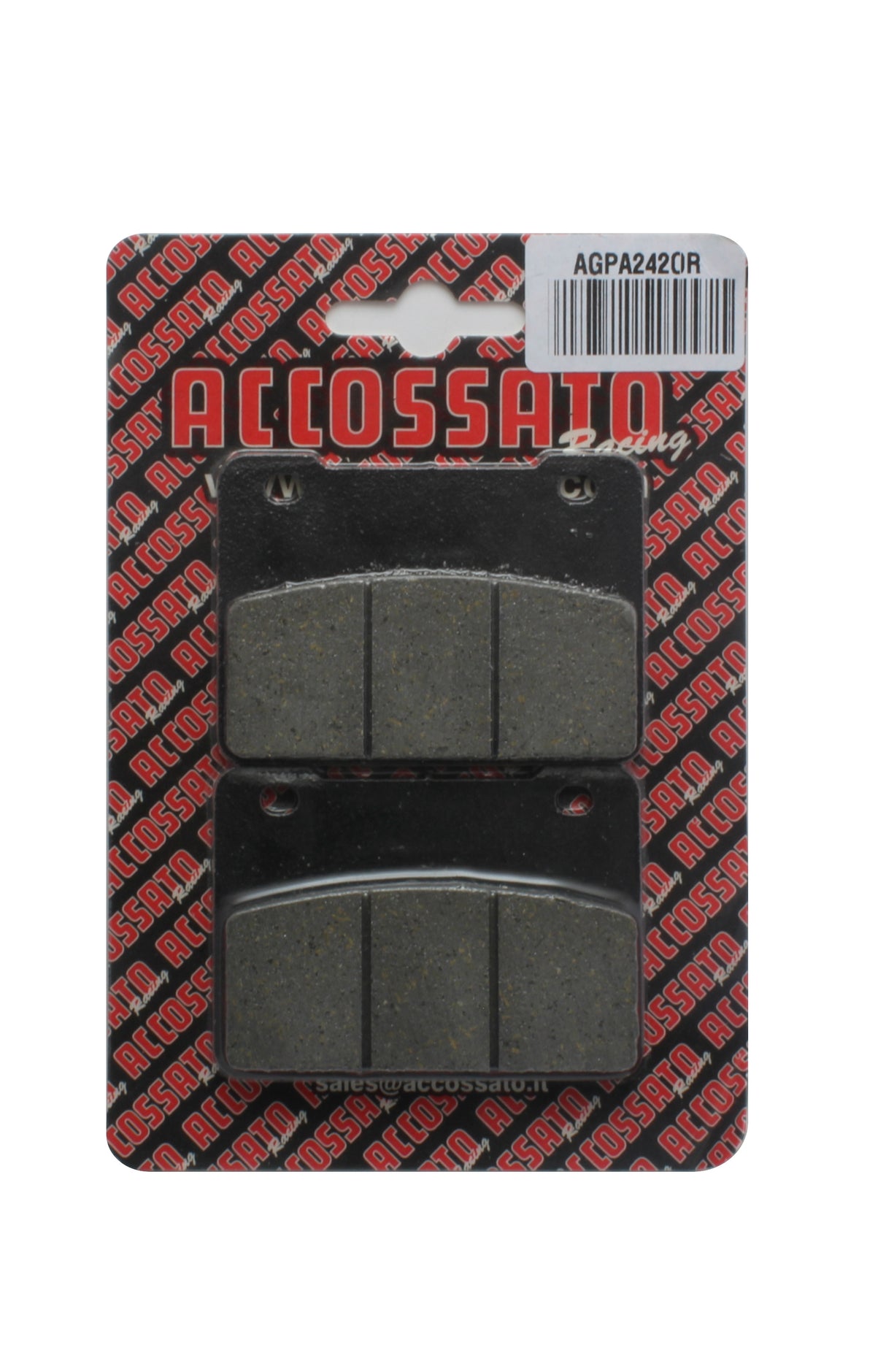 Pastiglie freno per AEON, SYM marca Accossato codice AGPA242