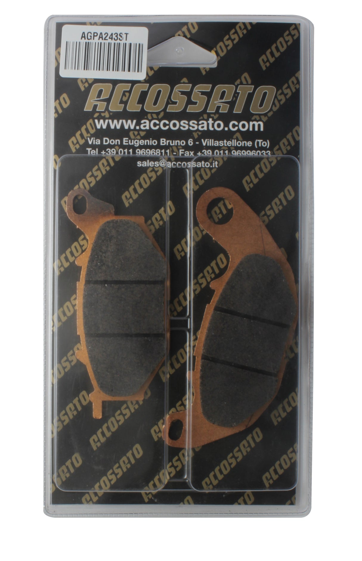 Pastiglie freno per Yamaha marca Accossato codice AGPA243