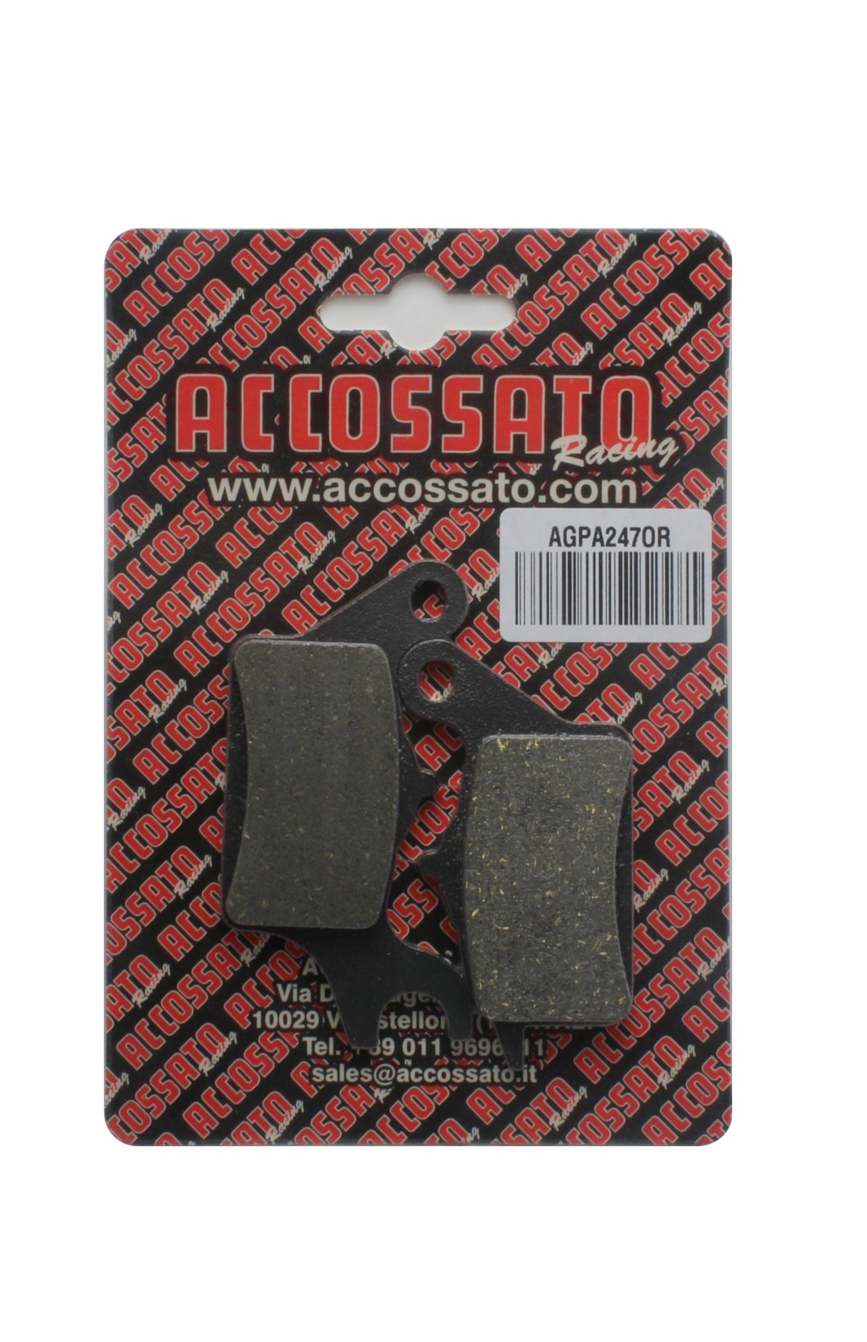 Pastiglie freno per Kawasaki marca Accossato codice AGPA247