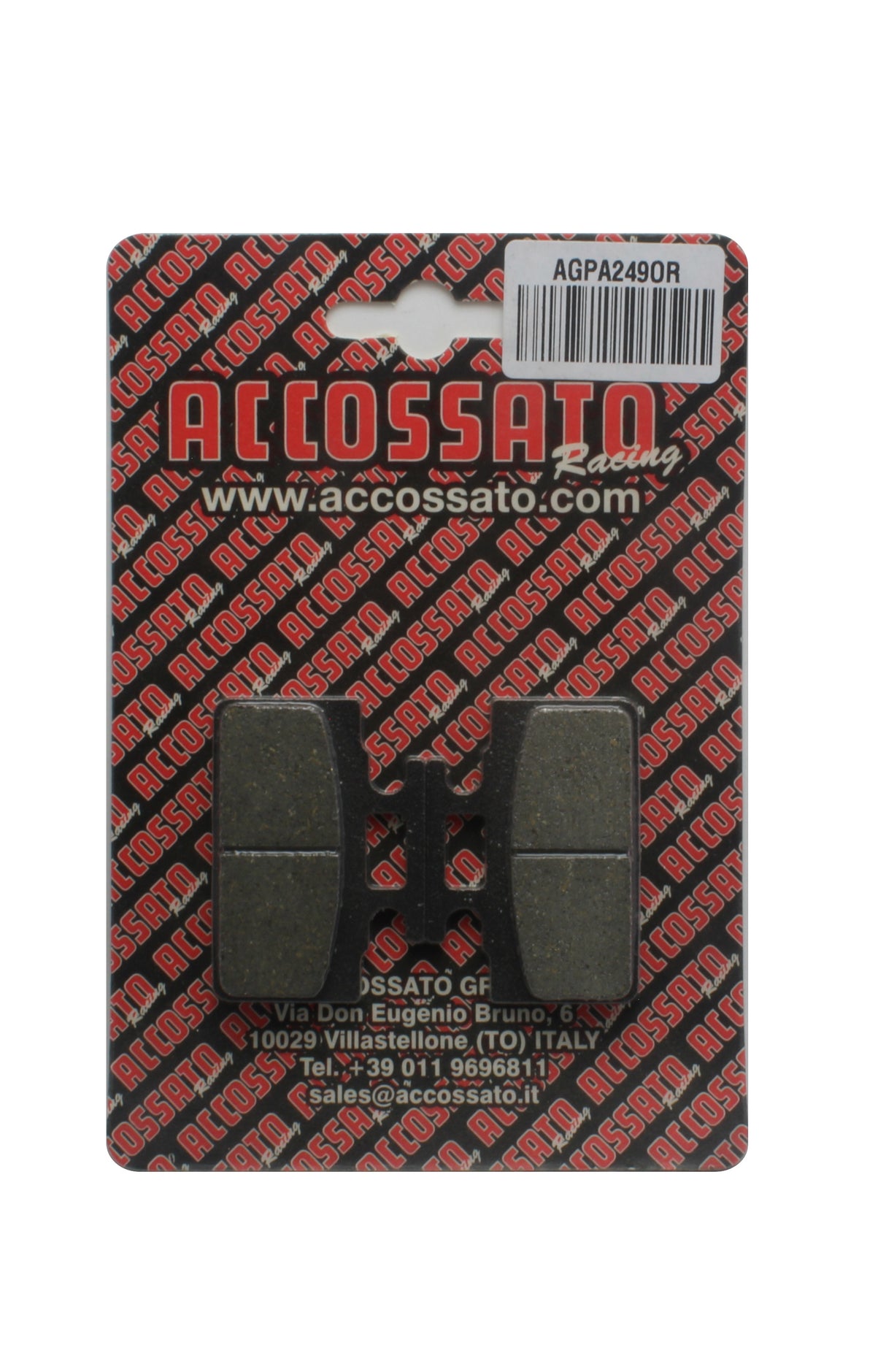 Pastiglie freno per Honda marca Accossato codice AGPA249