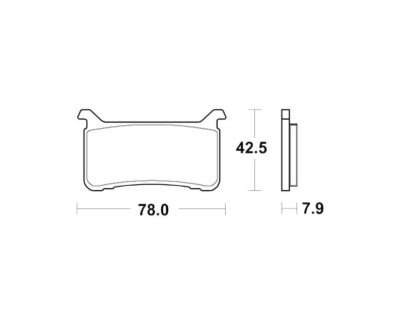 Pastiglie freno per Honda marca Accossato codice AGPA250