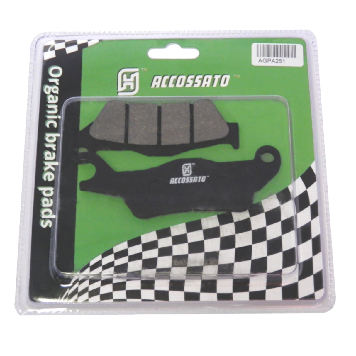 Pastiglie freno per Suzuki marca Accossato codice AGPA251