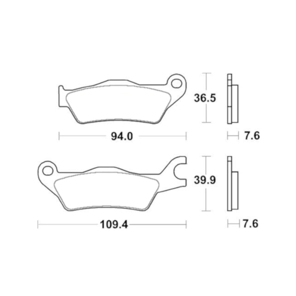 Pastiglie freno per Suzuki marca Accossato codice AGPA251