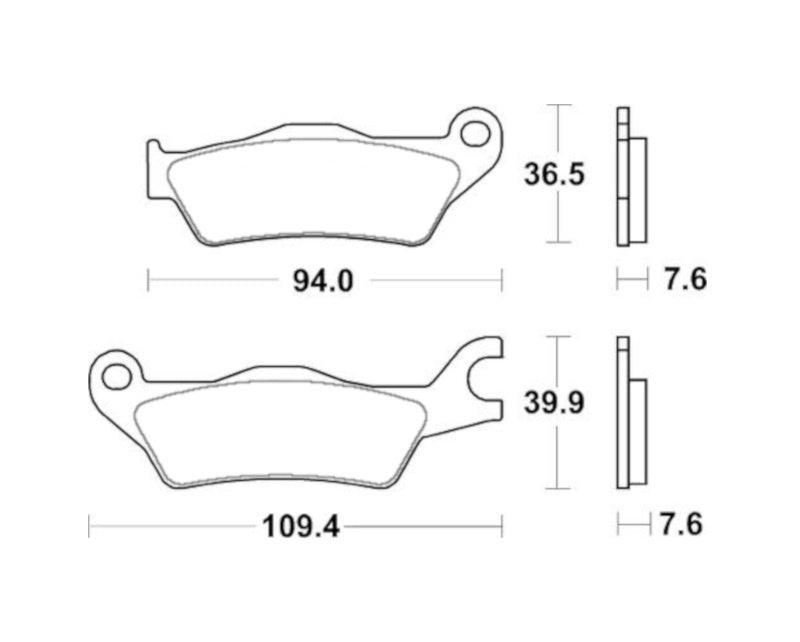 Pastiglie freno per Suzuki marca Accossato codice AGPA251