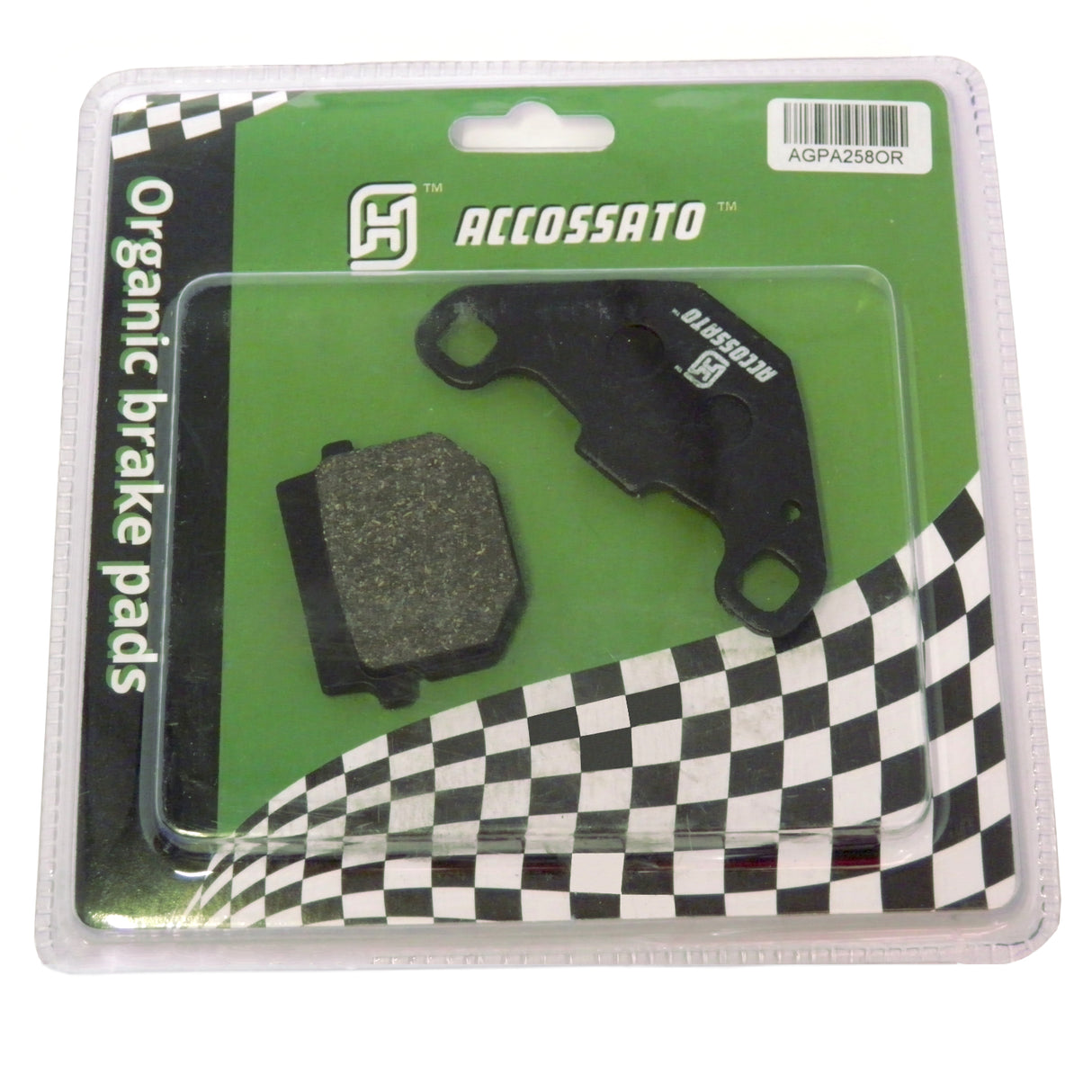 Pastiglie freno per Aprilia, Benelli, Suzuki marca Accossato codice AGPA258