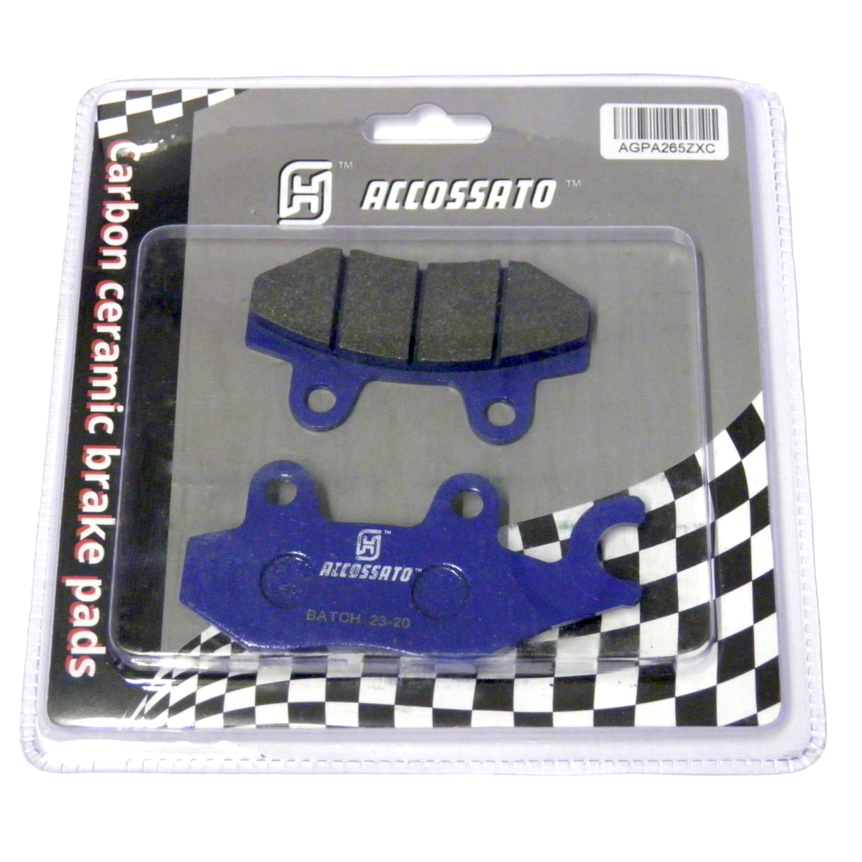 Pastiglie freno per Aprilia, Benelli, Suzuki marca Accossato codice AGPA265