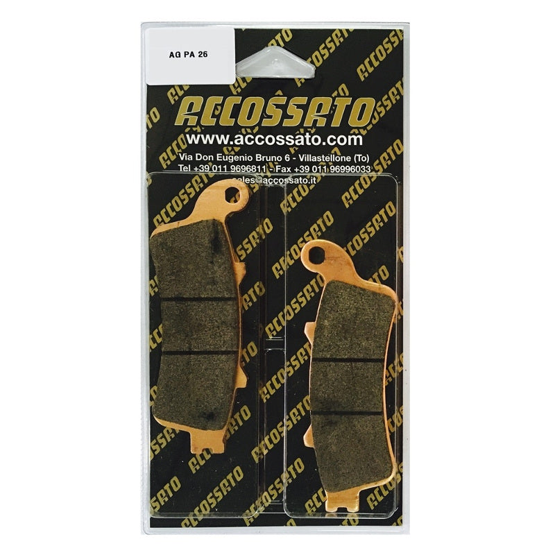 Pastiglie freno per Honda marca Accossato codice AGPA26