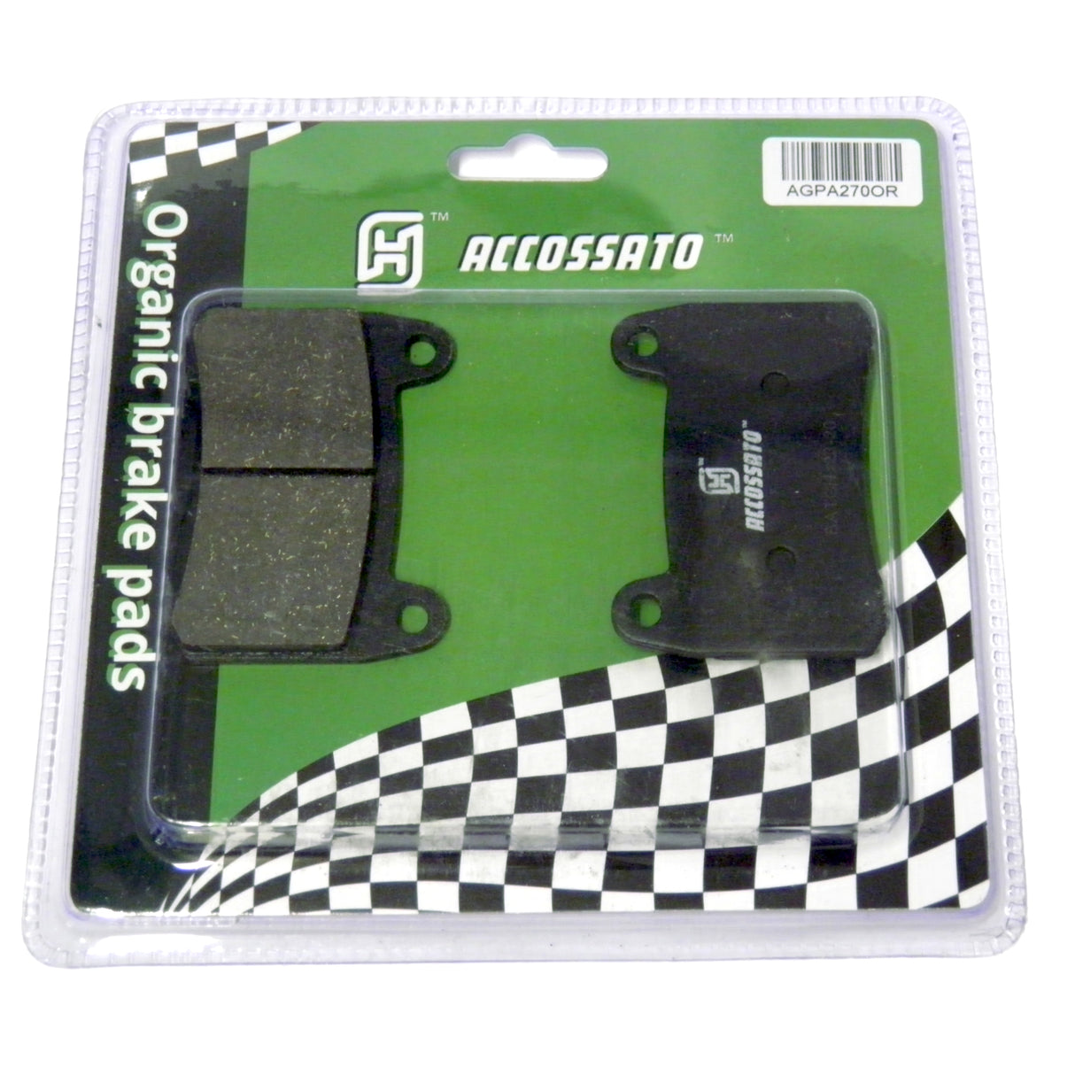 Pastiglie freno per Benelli marca Accossato codice AGPA270