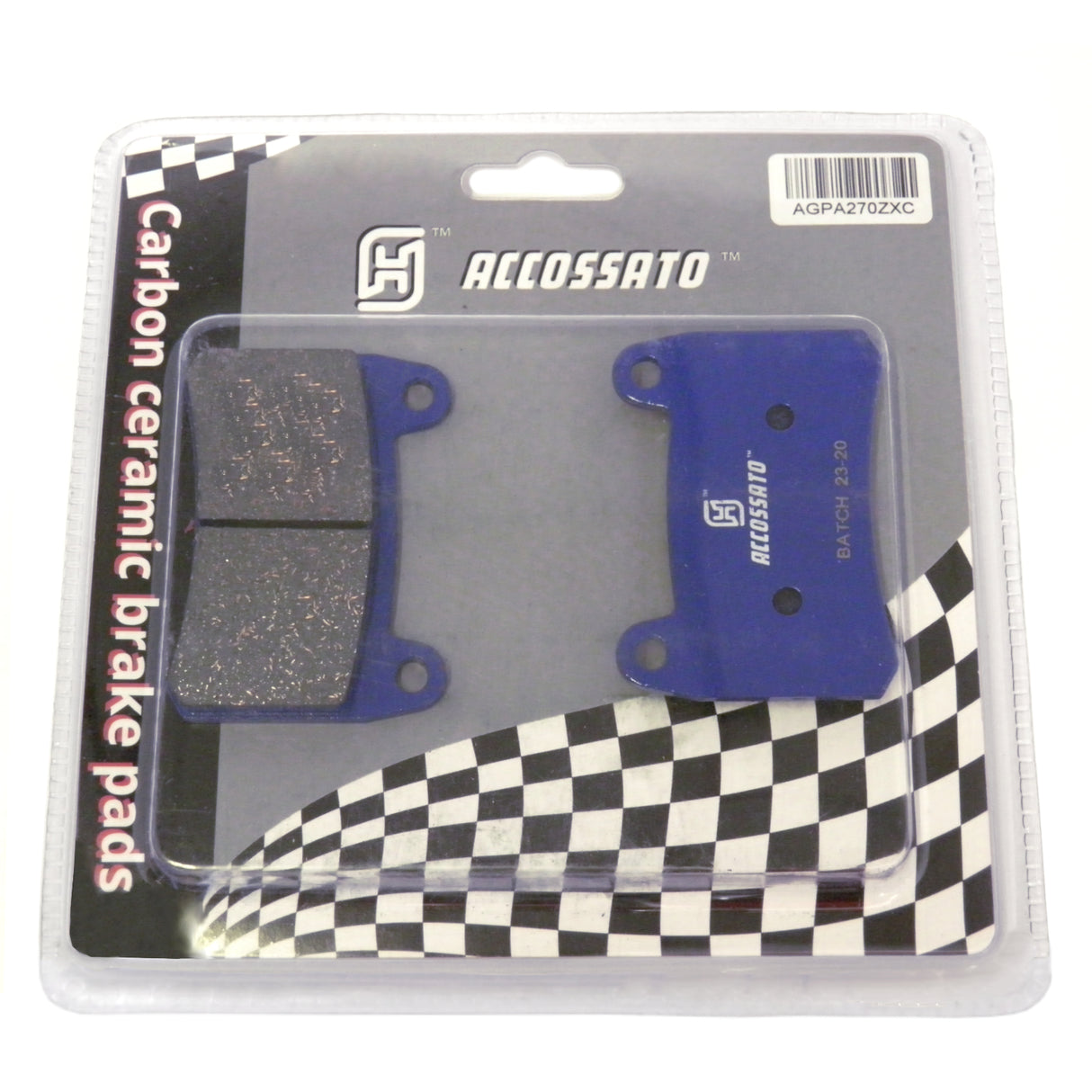 Pastiglie freno per Benelli marca Accossato codice AGPA270