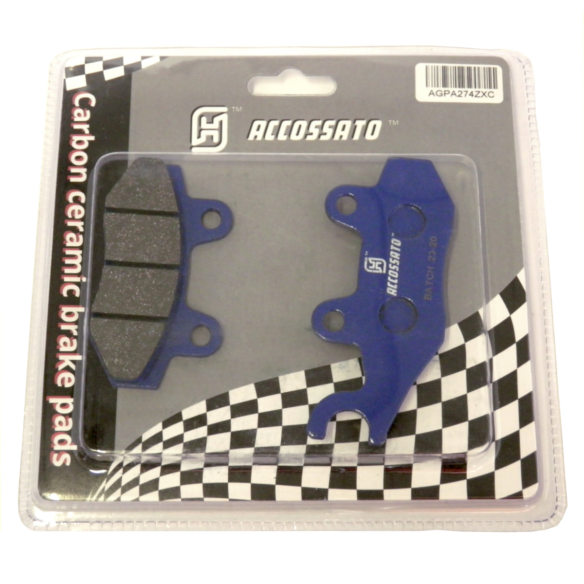 Pastiglie freno per Kawasaki marca Accossato codice AGPA274