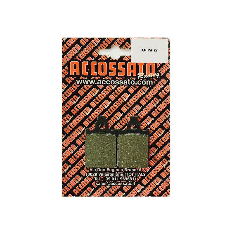 Pastiglie freno per Aprilia, Piaggio marca Accossato codice AGPA27