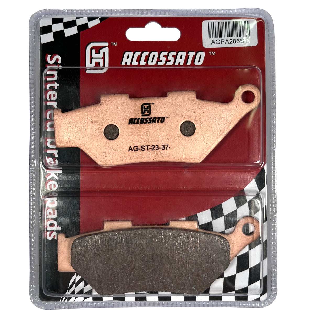 Pastiglie freno per Benelli marca Accossato codice AGPA286