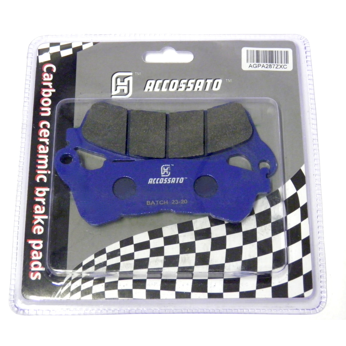 Pastiglie freno per Harley Davidson marca Accossato codice AGPA287